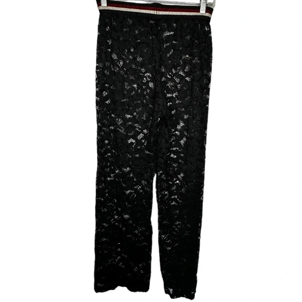 Luli Fama‎ Black Lace Pants